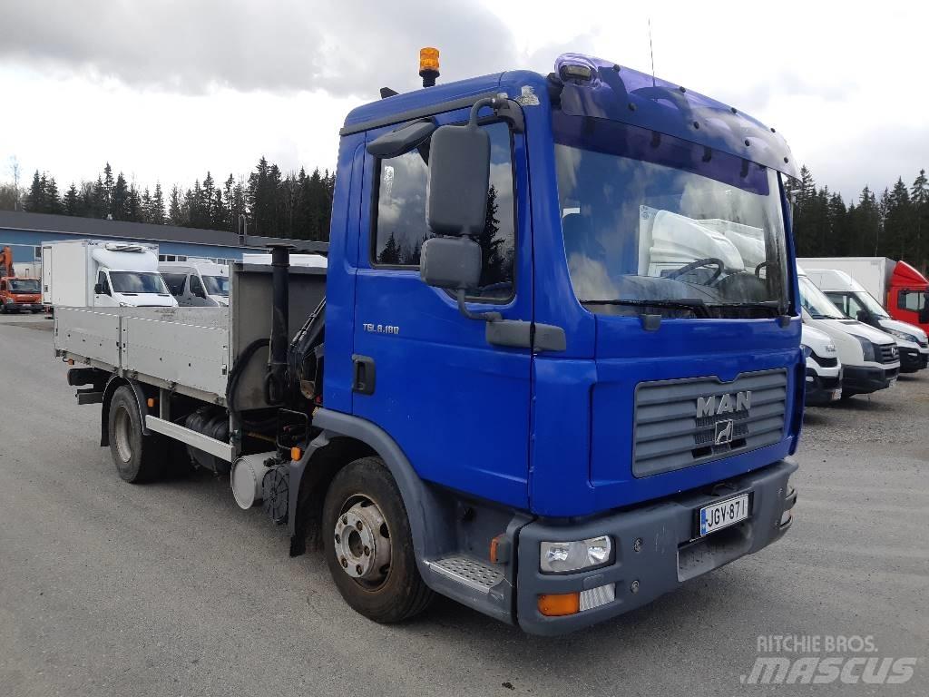 MAN TGL 8.180 Autojeřáby, hydraulické ruky