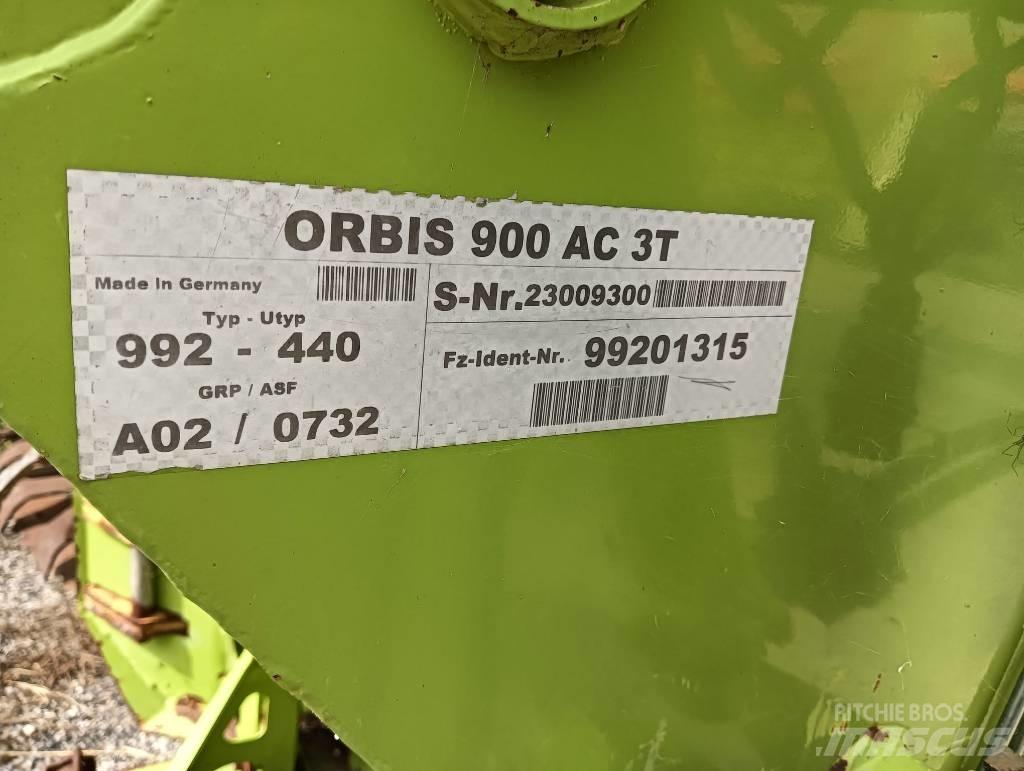 CLAAS Orbis 900 AC Kombajnové hlavice