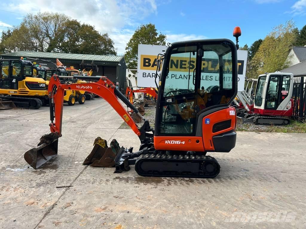 Kubota KX 016-4 Mini rýpadla < 7t