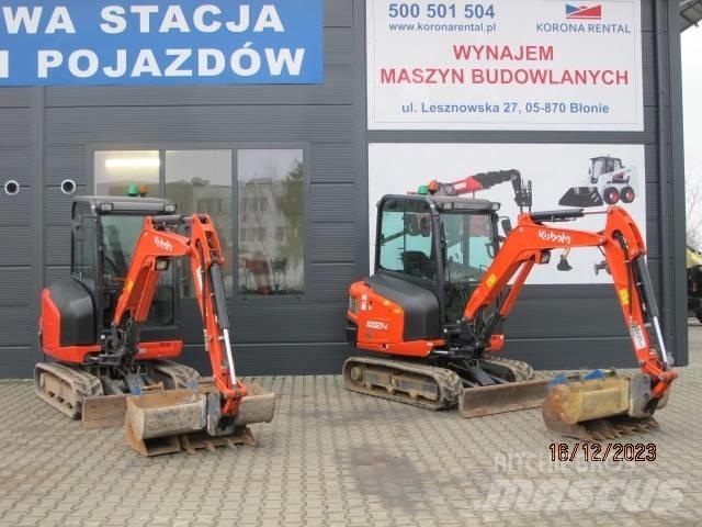 Kubota KX027-4 Mini rýpadla < 7t