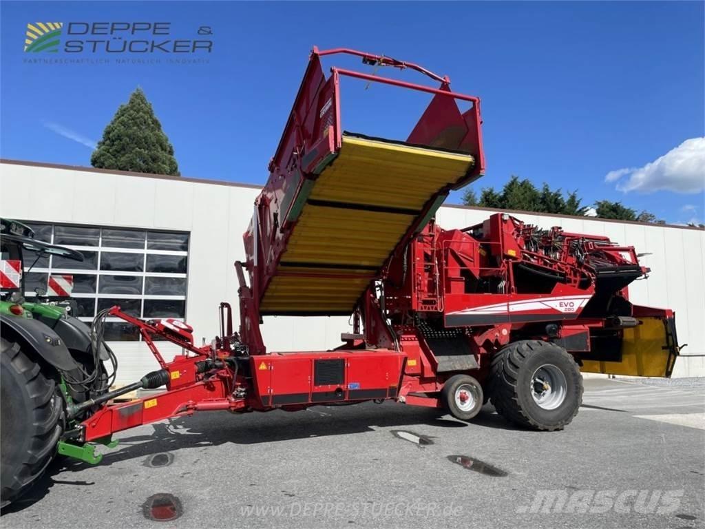 Grimme EVO 280 Cibulové kombajny