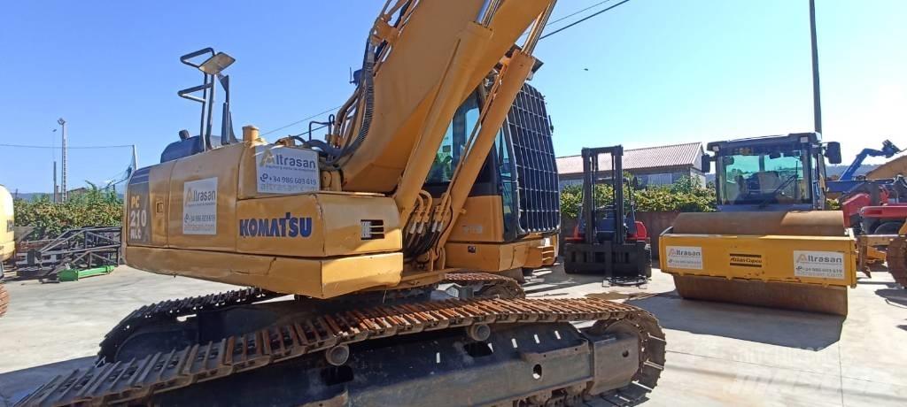 Komatsu PC 210 NLC-8 Pásová rýpadla