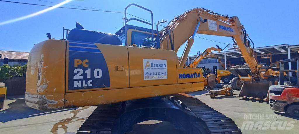 Komatsu PC 210 NLC-8 Pásová rýpadla