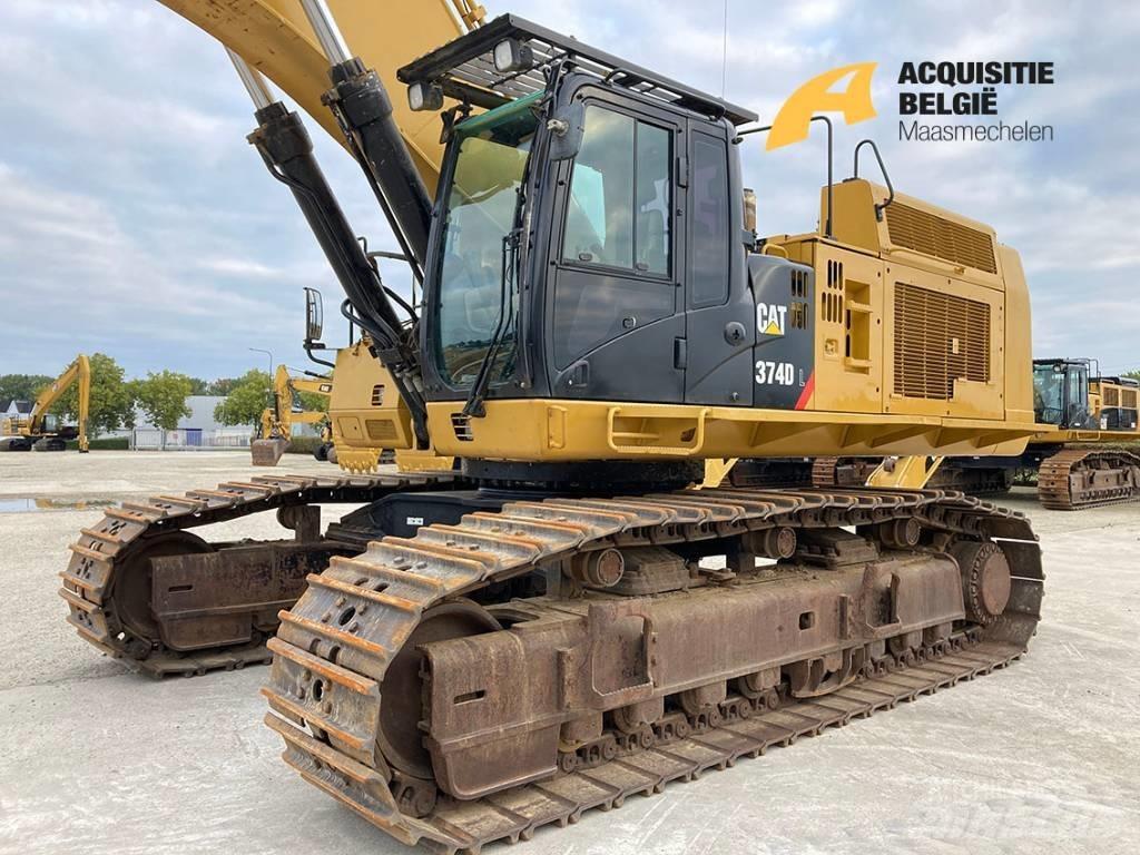 CAT 374DL Pásová rýpadla