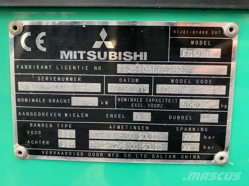 Mitsubishi FG50NT LPG vozíky