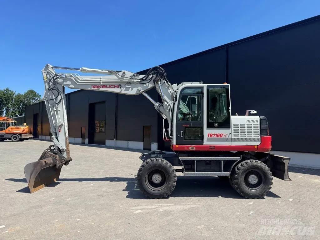 Takeuchi TB1160W Kolová rýpadla