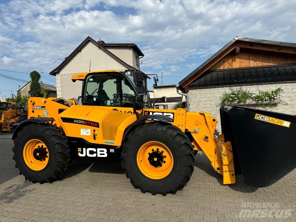 JCB 560-80 AGRI XTRA Teleskopické manipulátory