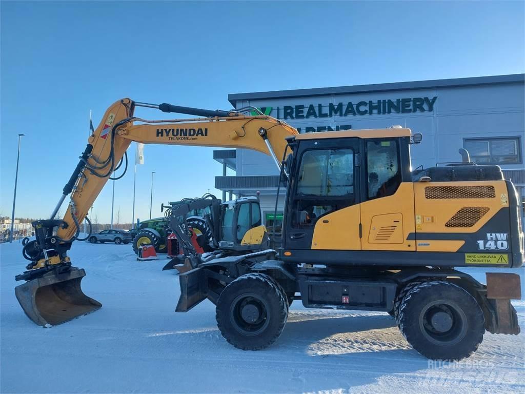 Hyundai HW140 Kolová rýpadla