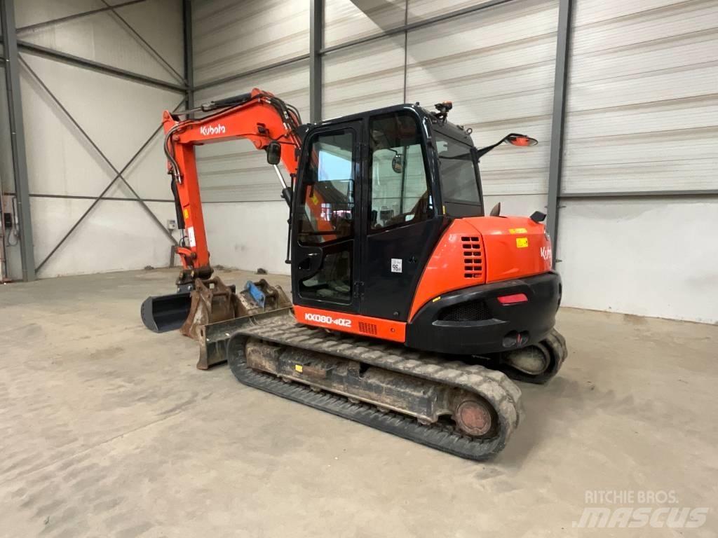 Kubota KX 080-4 A 2 Midi rýpadla 7t - 12t