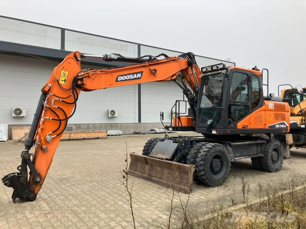Doosan DX140W-7 Kolová rýpadla