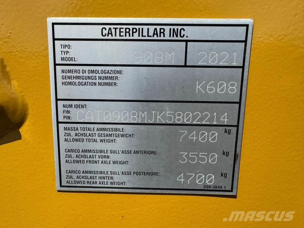 CAT 908M CE + EPA Kolové nakladače