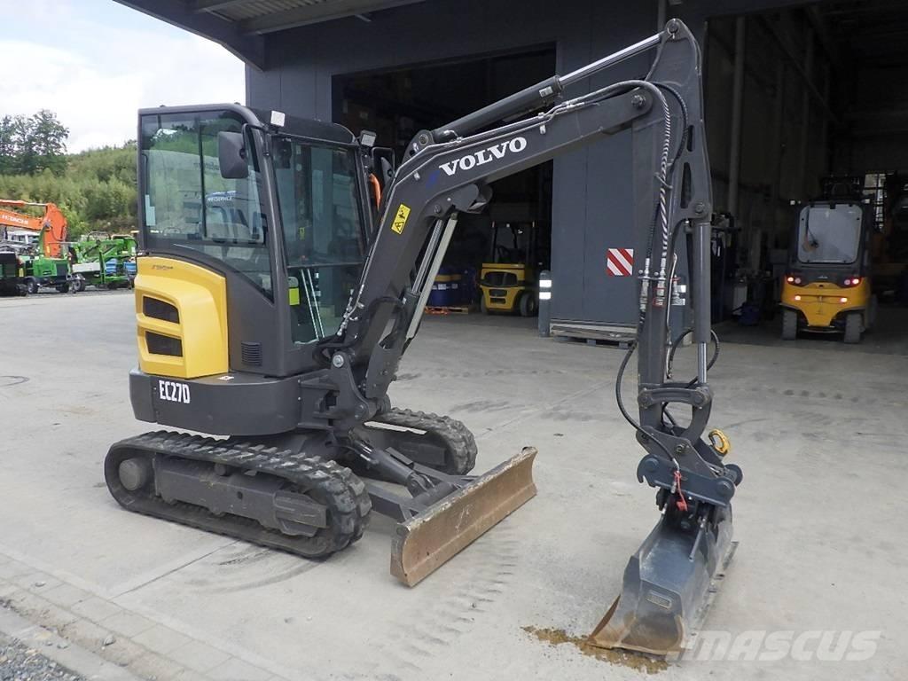 Volvo EC 27 D Mini rýpadla < 7t