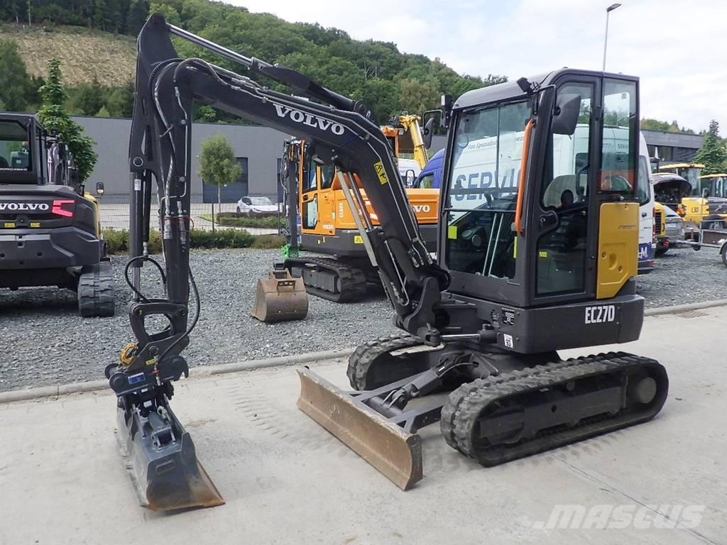 Volvo EC 27 D Mini rýpadla < 7t