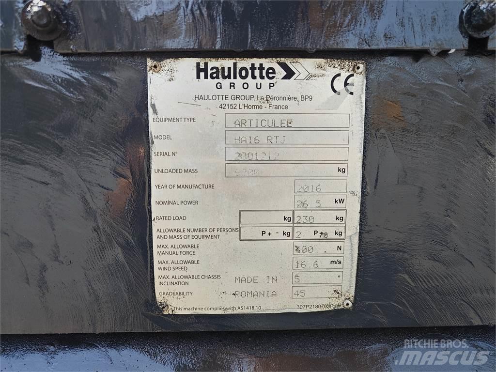 Haulotte HA16RTJ Kloubové plošiny
