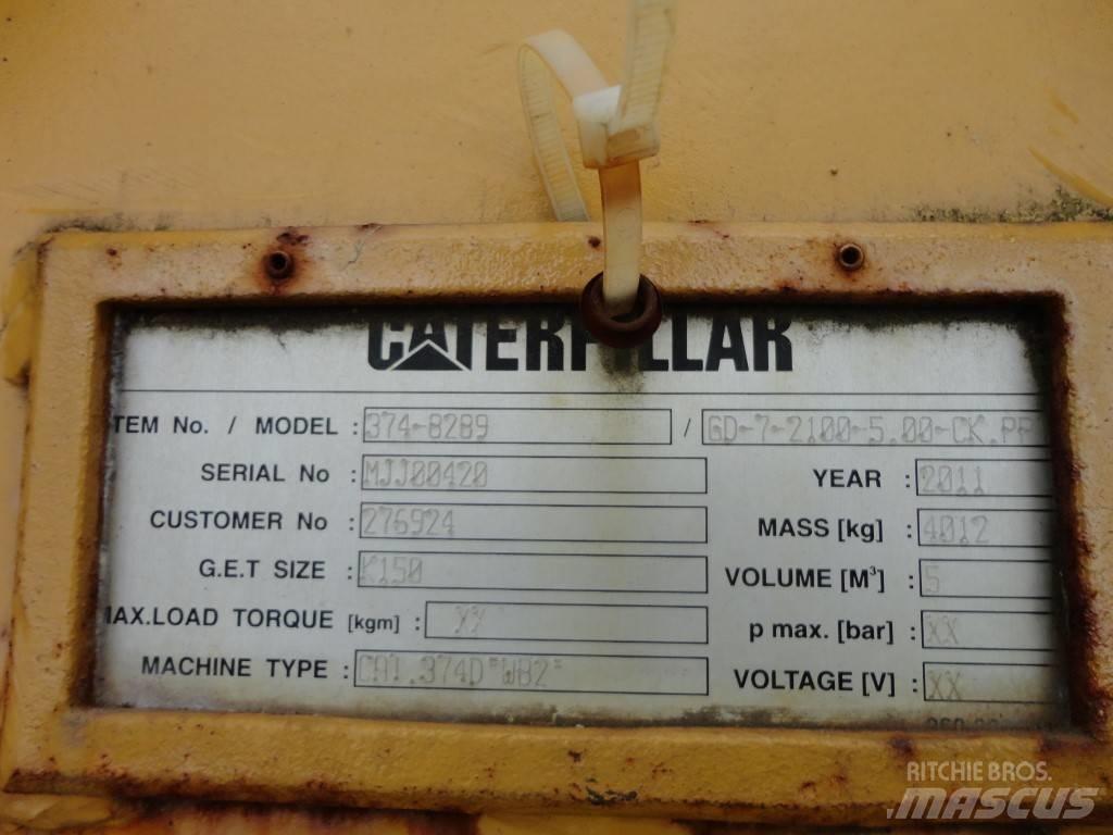 CAT 374 CAT bucket Lopaty