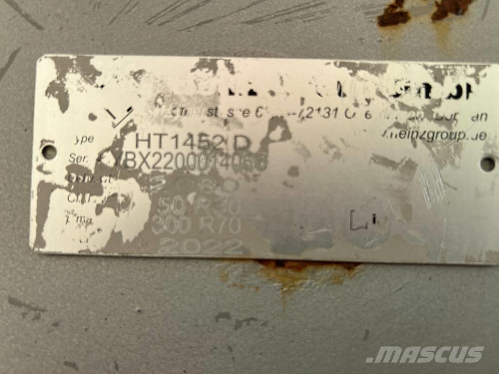  Heinz HT1452D Klešťové drapáky