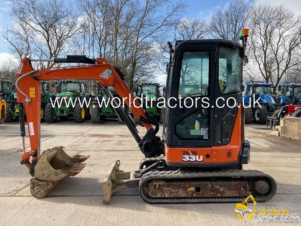 Hitachi ZX 33 U Mini rýpadla < 7t