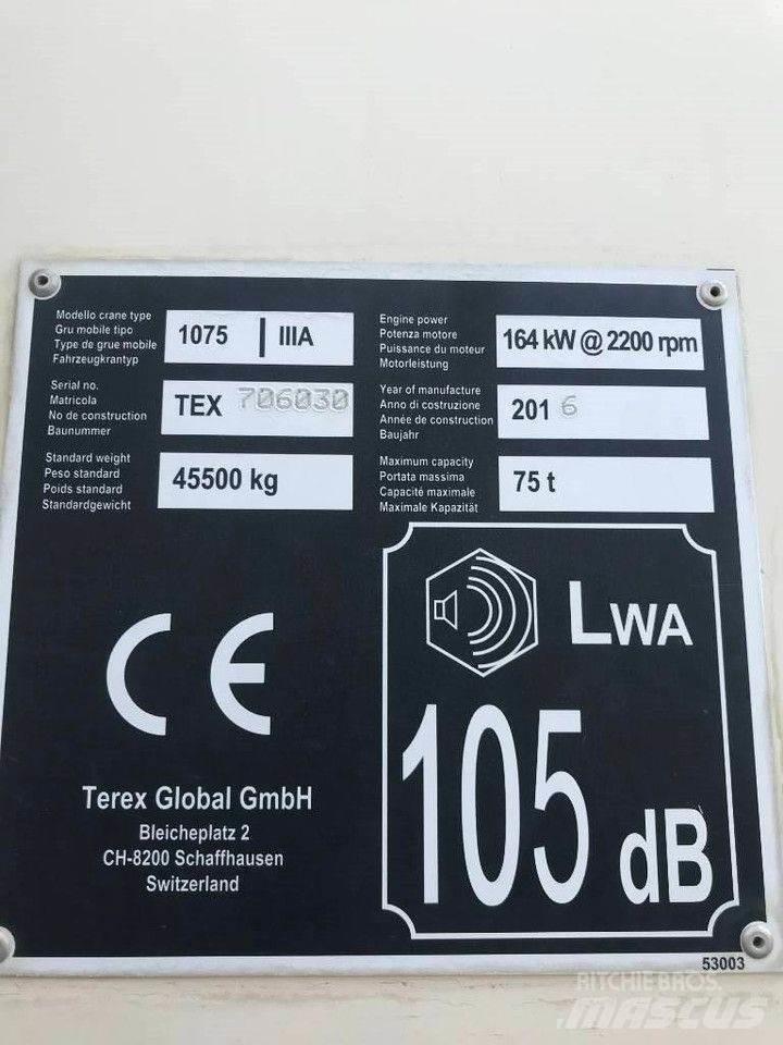 Terex 1075 Jeřáby pro těžký terén