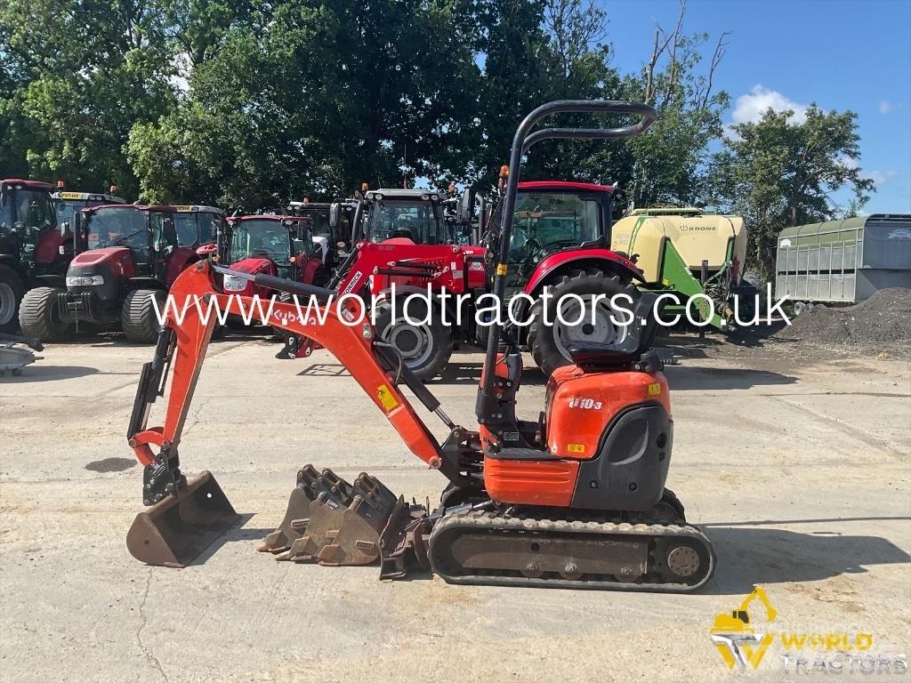 Kubota U 10-3 Mini rýpadla < 7t