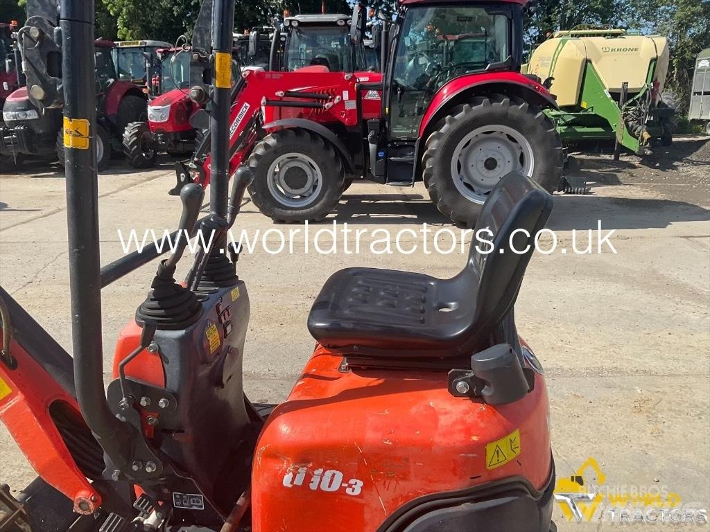 Kubota U 10-3 Mini rýpadla < 7t