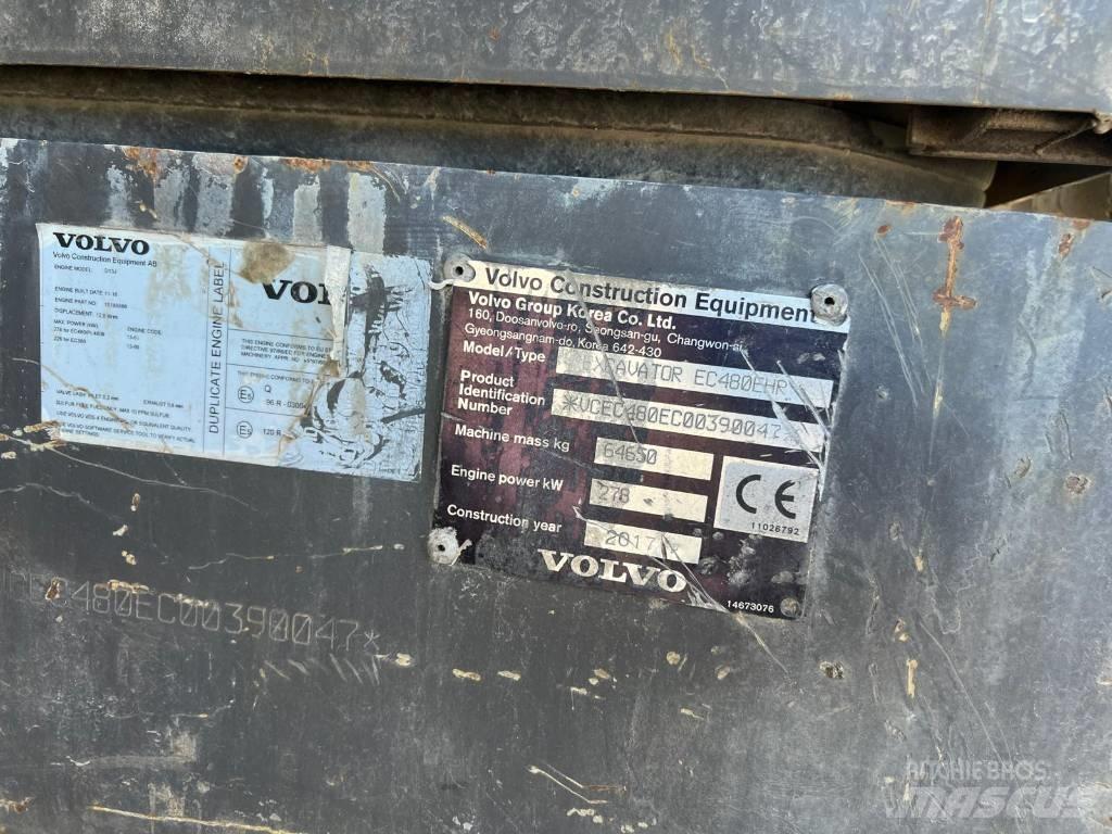Volvo EC480EHR Demoliční rýpadla