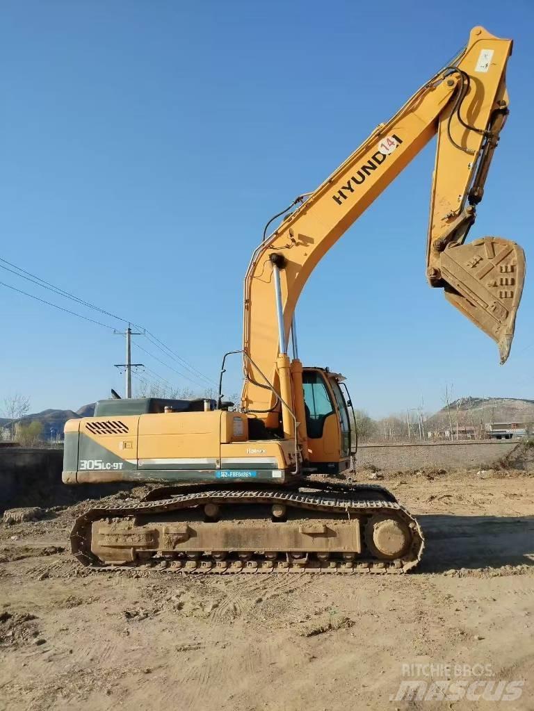 Hyundai R305lc-9t Pásová rýpadla