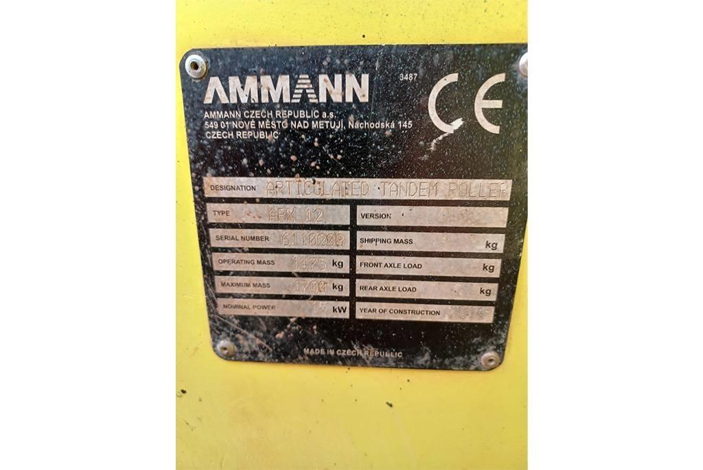 Ammann APX12 Tandemové válce
