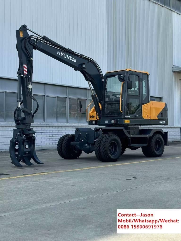 Hyundai HW80 Kolová rýpadla