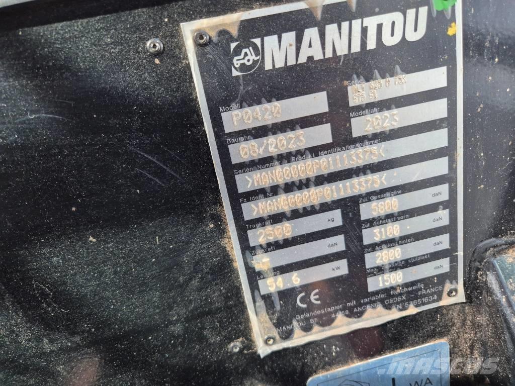 Manitou MLT 625-75 H Teleskopické manipulátory