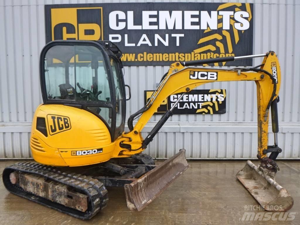 JCB 8030 ZTS Mini rýpadla < 7t