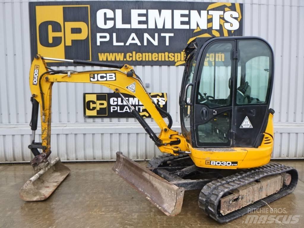 JCB 8030 ZTS Mini rýpadla < 7t