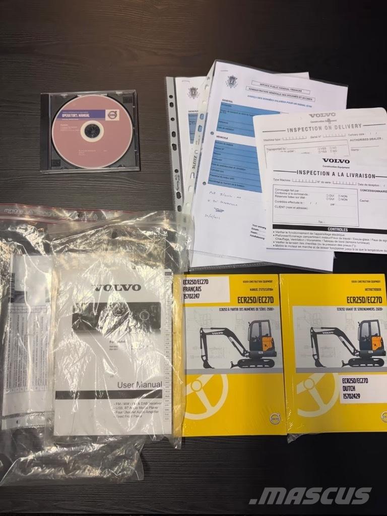 Volvo EC 18 E Mini rýpadla < 7t