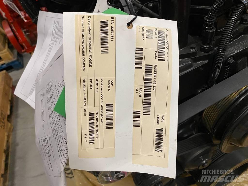 Cummins QSB6.7 Další