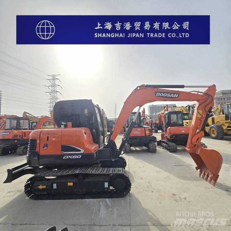 Doosan DX 60 Pásová rýpadla
