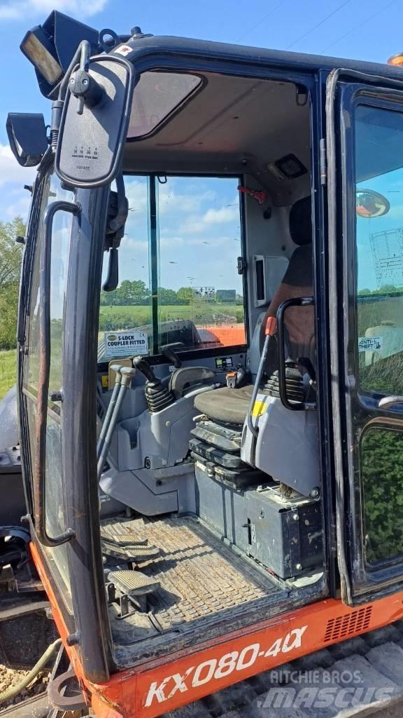 Kubota KX 080-4 Midi rýpadla 7t - 12t