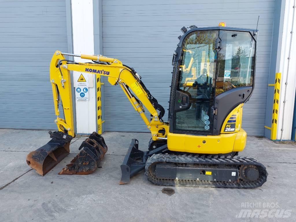 Komatsu PC26MR-5 Mini rýpadla < 7t