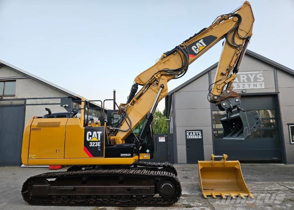 CAT 323 EL Pásová rýpadla