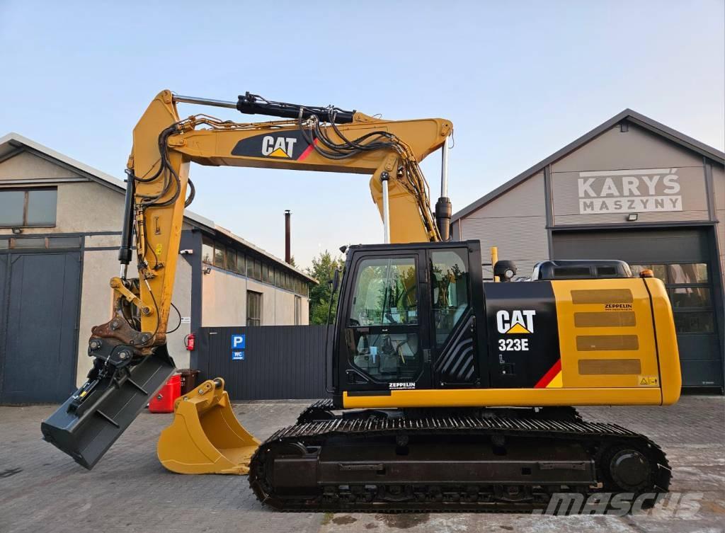 CAT 323 EL Pásová rýpadla