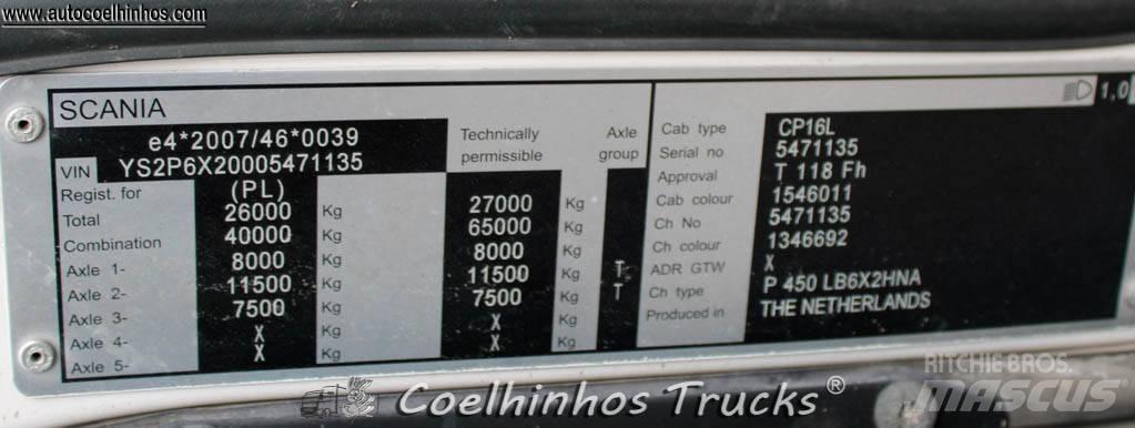 Scania P 450 Kontejnerový rám/Přepravníky kontejnerů