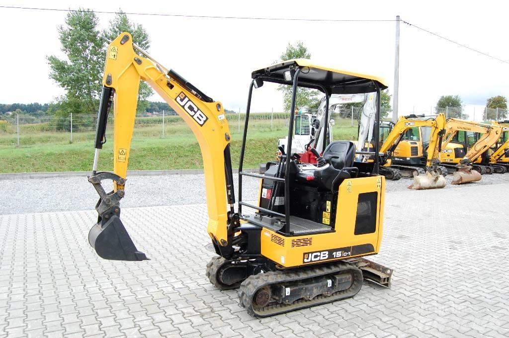 JCB 15 C-1 JCB 16C-1 Mini rýpadla < 7t