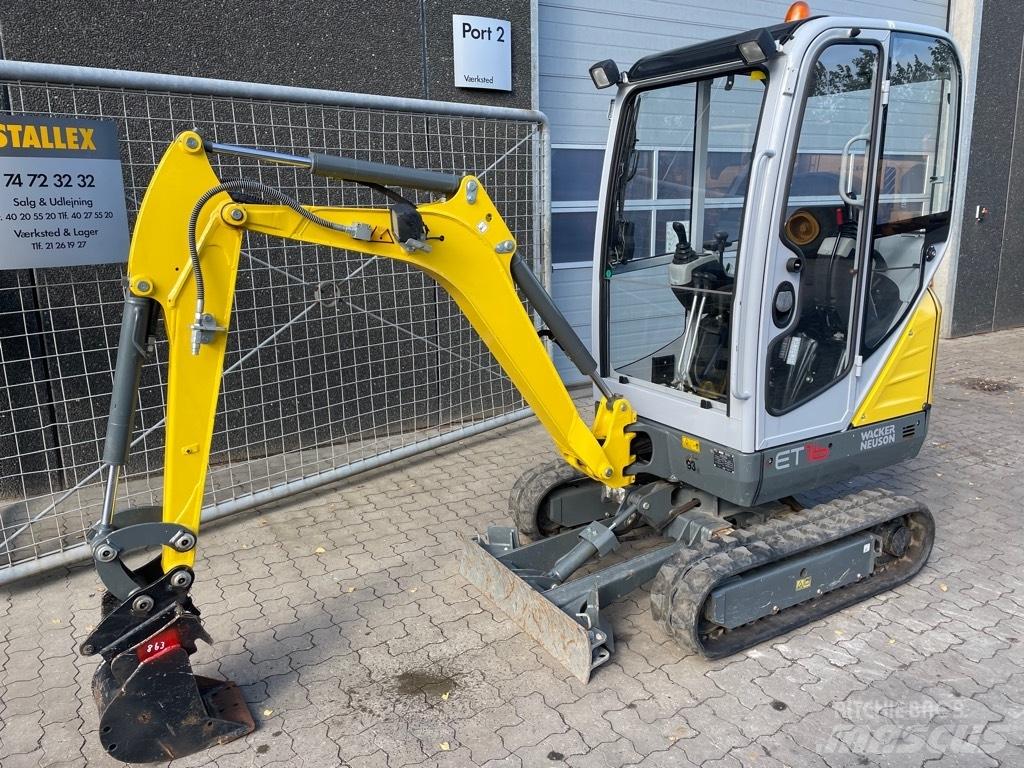 Wacker Neuson ET16 Mini rýpadla < 7t
