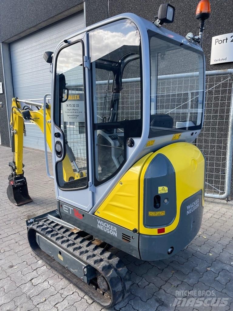Wacker Neuson ET16 Mini rýpadla < 7t