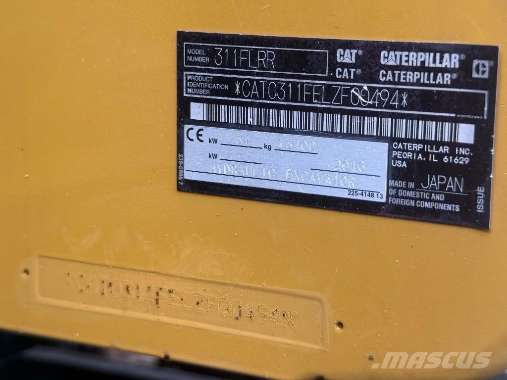 CAT 311 FL RR Pásová rýpadla