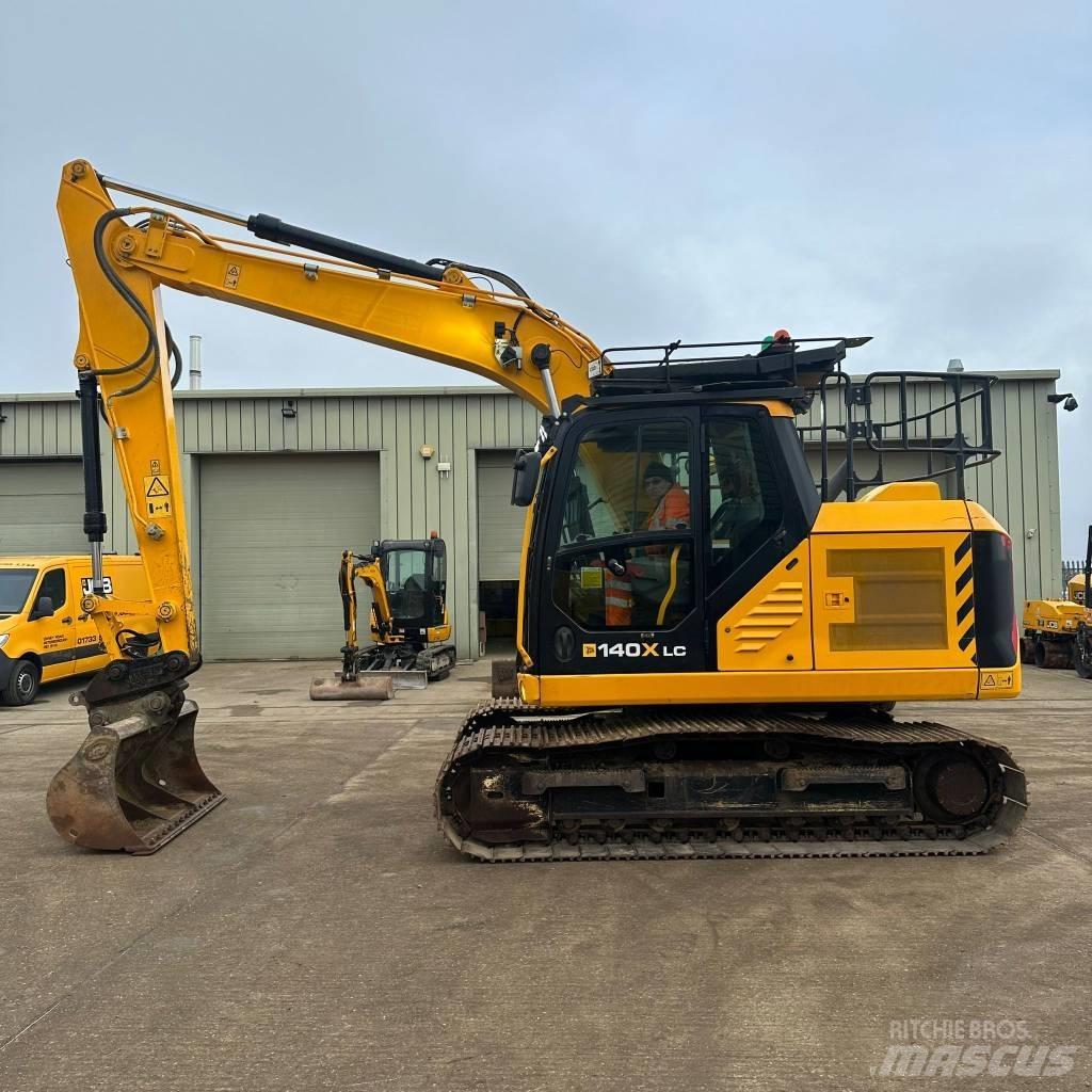 JCB 140 X Pásová rýpadla