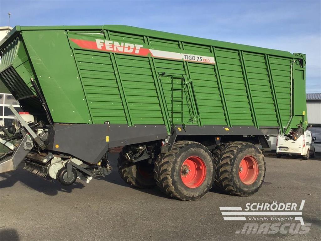 Fendt TIGO 75 XR Samosběrné vozy