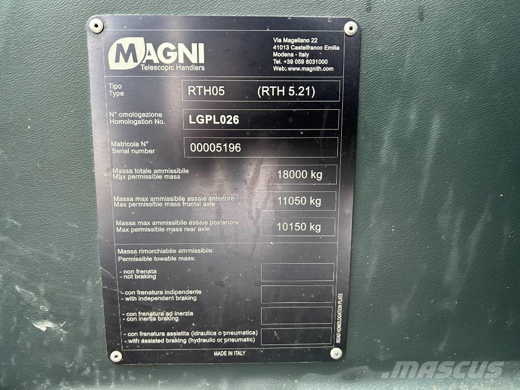 Magni RTH 5.21 Teleskopické manipulátory