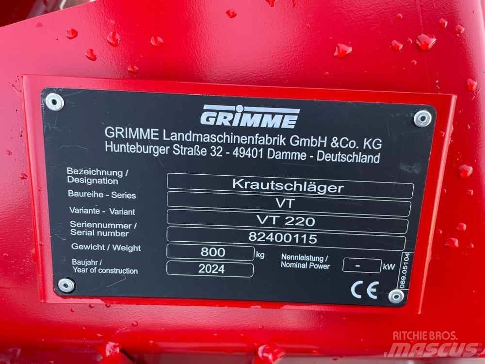 Grimme VT 220F Další