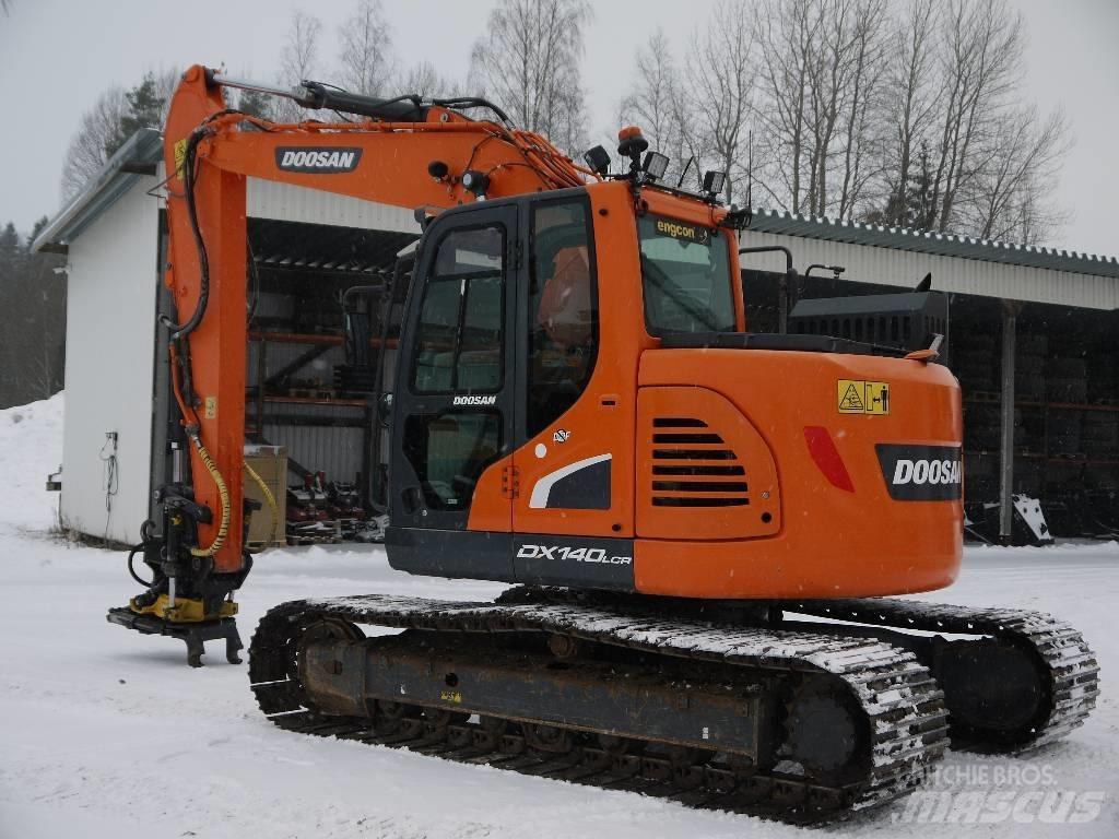 Doosan DX 140 LCR-5 Pásová rýpadla