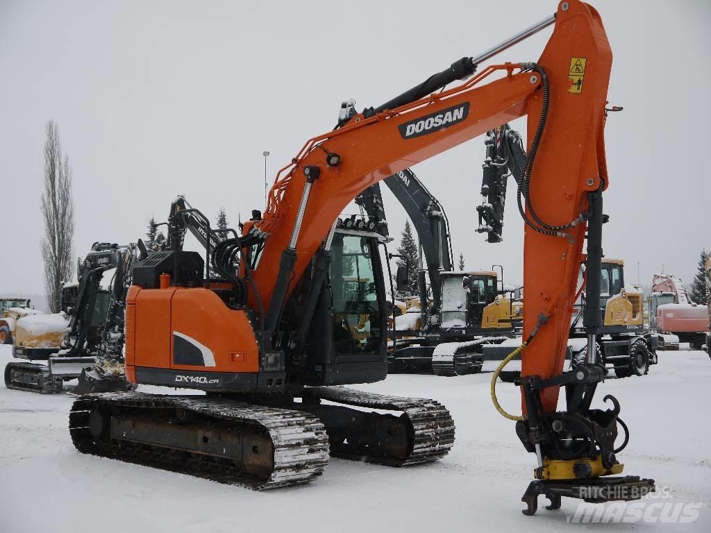 Doosan DX 140 LCR-5 Pásová rýpadla