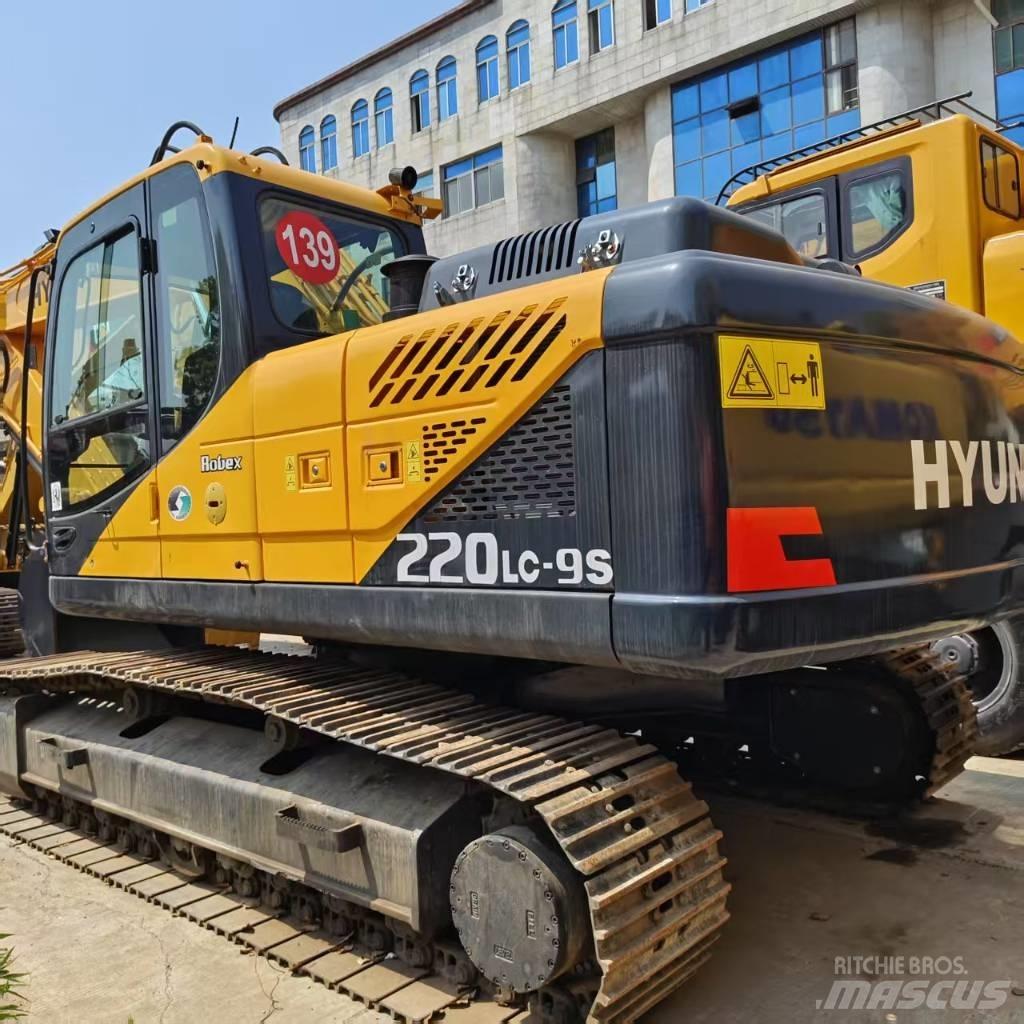 Hyundai 220lc-9s Pásová rýpadla